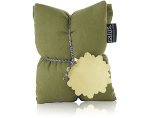 Salus Body - Lavender & Jasmine Heat Pillow - Moss Green