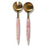 Load image into Gallery viewer, Kip &amp; Co - Pink Marble Salad Servers
