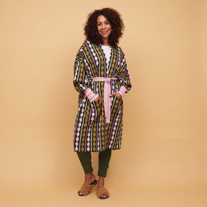 Sage and Clare - Acton Jacquard Robe