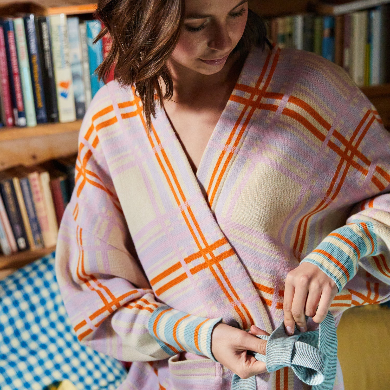 Sage and Clare - Jarrow Jacquard Robe