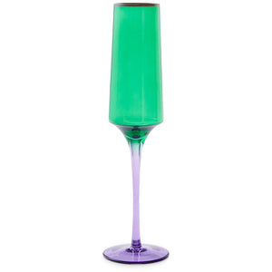Kip & Co - Jaded Champagne Glass - Set of 2