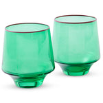 Load image into Gallery viewer, Kip &amp; Co - Jaded Tumbler Glass - Set of 2
