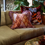 Load image into Gallery viewer, Sage and Clare - Brunetta Jacquard Cushion - Mauve
