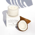 Load image into Gallery viewer, Mrs Darcy - Candle - Mother Of Pearl - Lemongrass + Coconut
